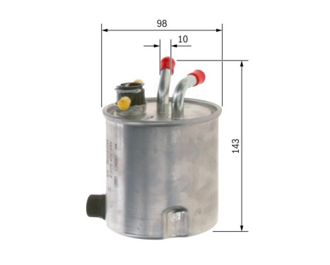Fuel filter N2849 Bosch, Image 5