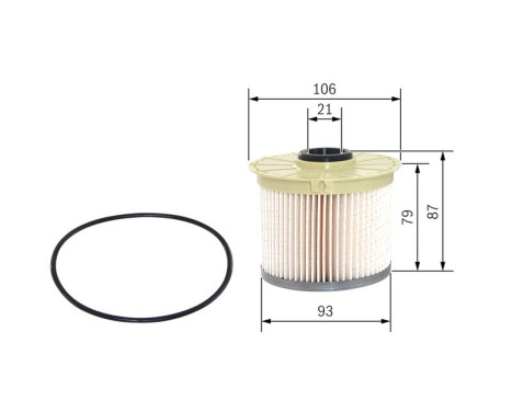 Fuel filter N2861 Bosch
