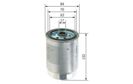 Fuel filter N4436 Bosch, Image 5