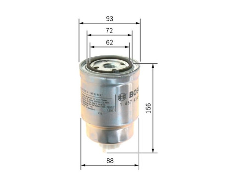 Fuel filter N4439 Bosch, Image 6