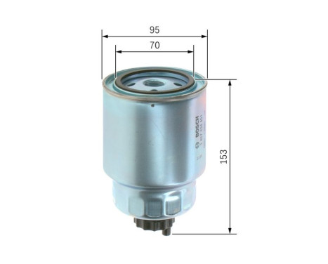 Fuel filter N4451 Bosch, Image 6