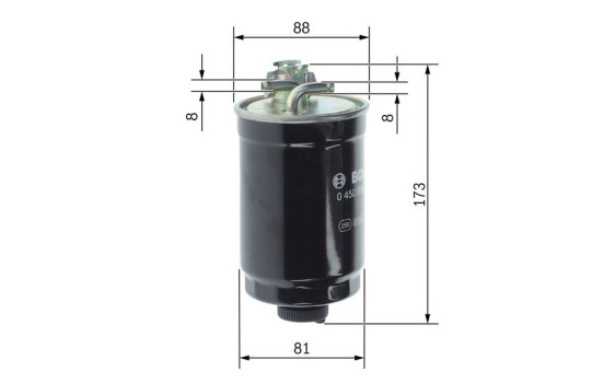 Fuel filter N6274 Bosch, Image 7
