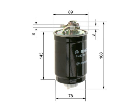 Fuel filter N6274 Bosch, Image 2