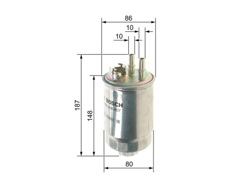 Fuel filter N6407 Bosch, Image 2