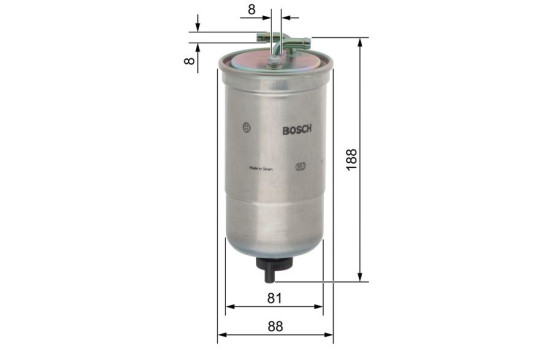 Fuel filter N6442 Bosch