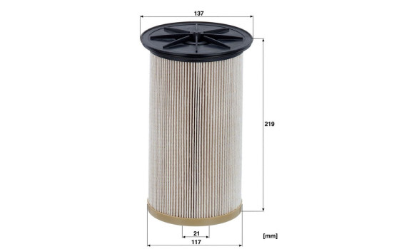 Fuel filter P 14 010 MANN-FILTER, Image 2