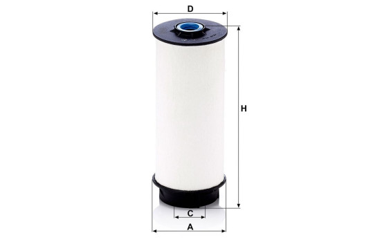 Fuel filter PU 7004 z Mann, Image 2