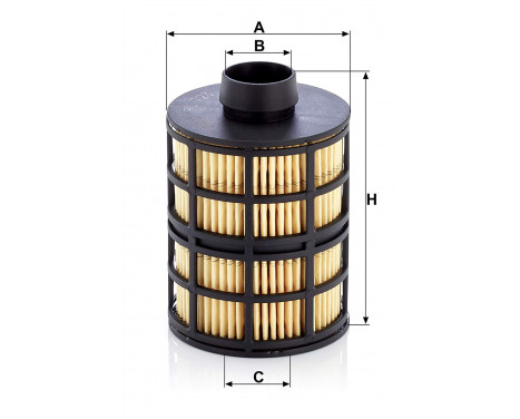 Fuel filter PU 723 x Mann, Image 2