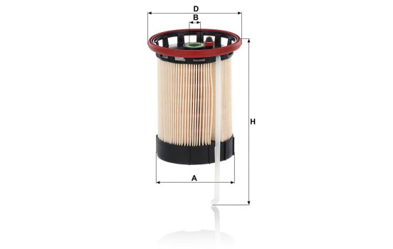 Fuel filter PU 8014 Mann, Image 3