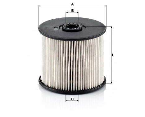 Fuel filter PU 830 x Mann, Image 2