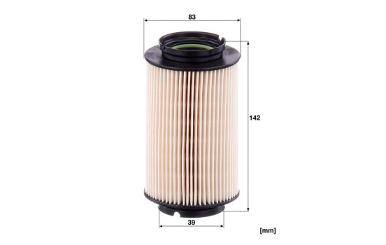 Fuel filter PU 936/4 x MANN-FILTER, Image 2