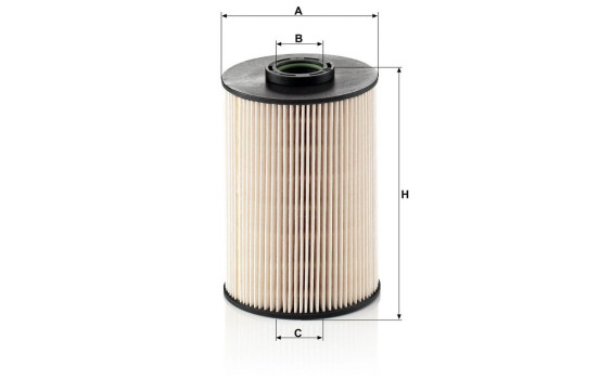 Fuel filter PU 937 x Mann, Image 3