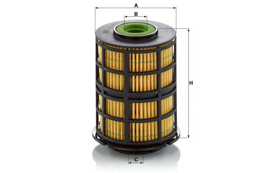 Fuel filter PU7012Z MANN-FILTER, Image 2