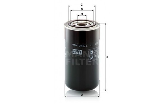 Fuel filter WDK 950/1 Mann