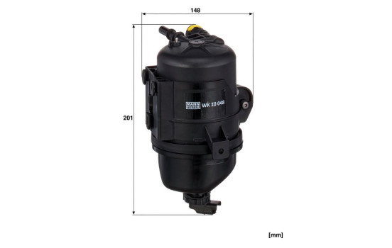 Fuel filter WK 10 048 MANN-FILTER, Image 2