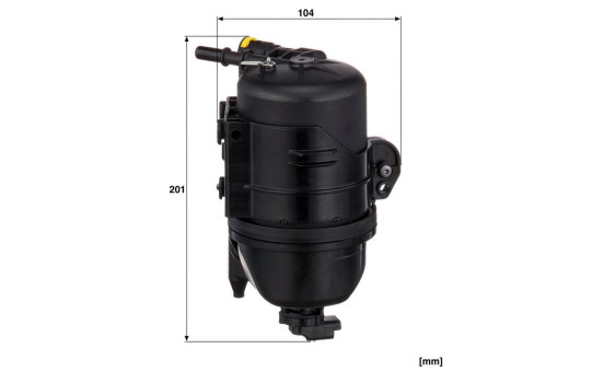 Fuel filter WK 10 050 MANN-FILTER, Image 2