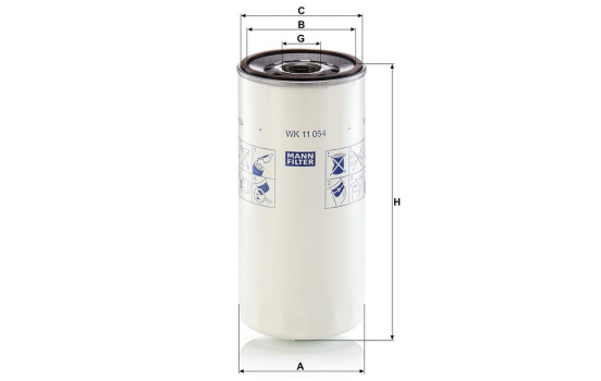 Fuel filter WK 11 054 Mann, Image 2