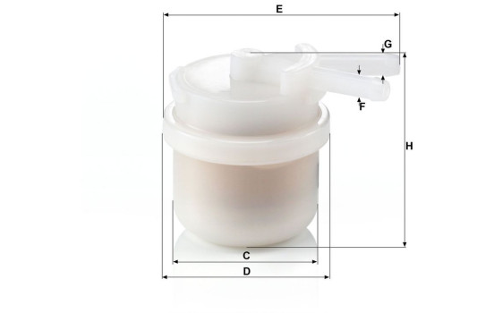 Fuel filter WK 42/10 Mann, Image 3