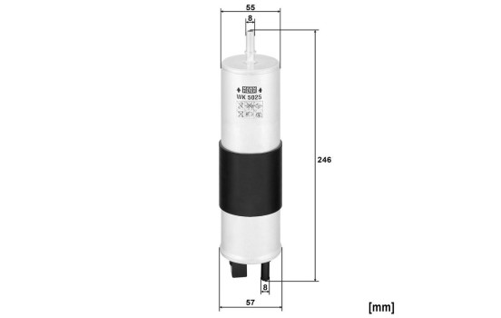 Fuel filter WK 5025 Mann, Image 2