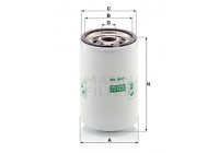 Fuel filter WK 8001 Mann