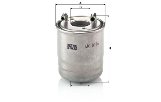 Fuel filter WK 8016 x Mann, Image 3
