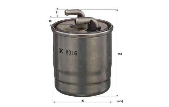 Fuel filter WK 8016 x Mann, Image 4