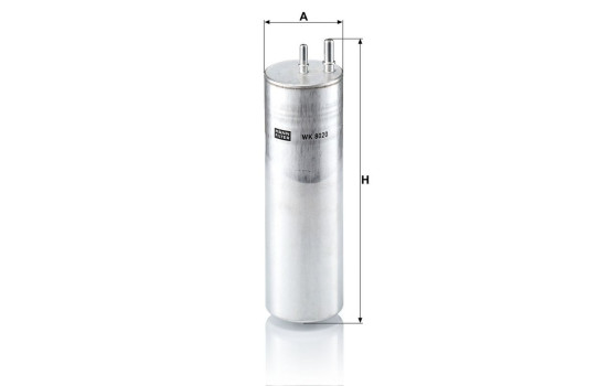 Fuel filter WK 8020 MANN-FILTER, Image 3