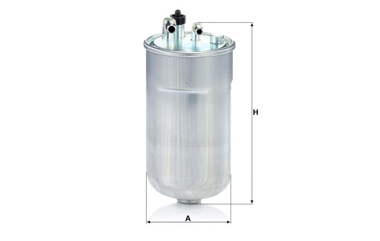 Fuel filter WK 8021 Mann, Image 2