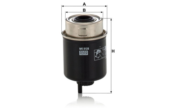 Fuel filter WK 8128 Mann, Image 2