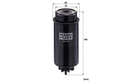 Fuel filter WK 8146 Mann, Image 2