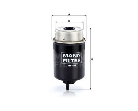 Fuel filter WK 8194 Mann