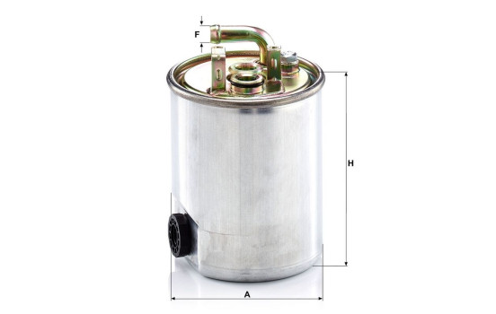 Fuel filter WK 842/18 Mann, Image 3