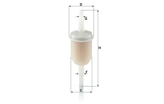 Fuel filter WK31/2 Mann, Image 2