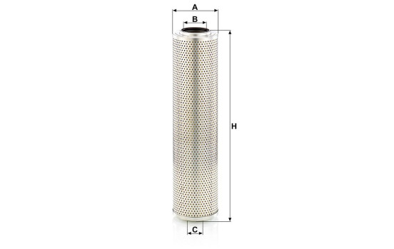 Filter, hydraulics H 12 014 x MANN-FILTER, Image 2