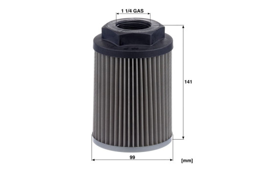 Filter, hydraulics HD 10 004 Mann, Image 2
