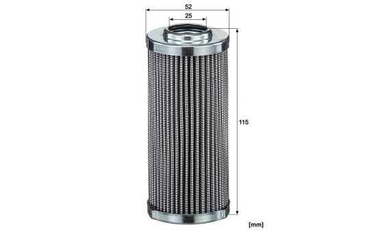 Filter, hydraulics HD 509 Mann, Image 3
