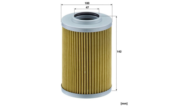Filter, hydraulics HD 832 Mann, Image 2