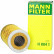 Filter, operating hydraulics H 804 t Mann
