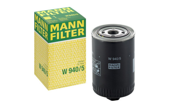 Filter, operating hydraulics W 940/5 Mann, Image 3