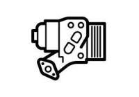 Housing, oil filter 310253 NRF
