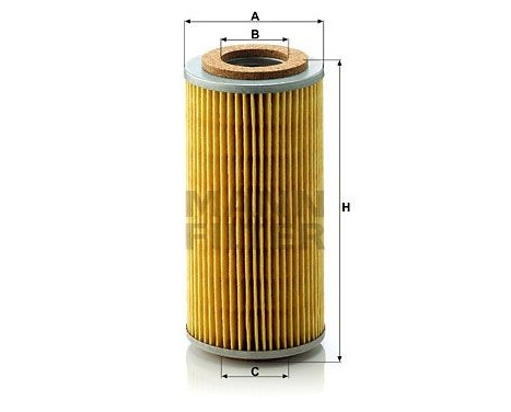 Oil Filter H 804 x Mann, Image 2