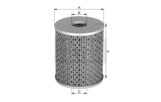Oil Filter H 932/2 Mann, Image 2