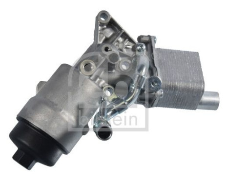 Oil filter housing with oil filter and oil cooler 183631 FEBI