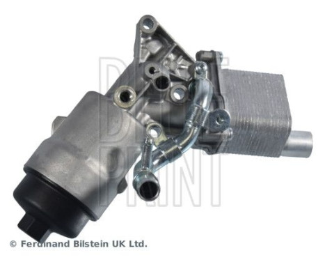 Oil filter housing with oil filter and oil cooler ADBP210153 Blue Print