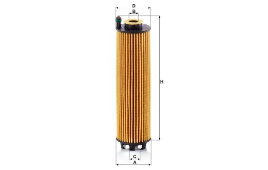 Oil Filter HU 6028 z Mann, Image 3