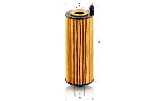 oil filter HU 6032 z Mann, Image 3