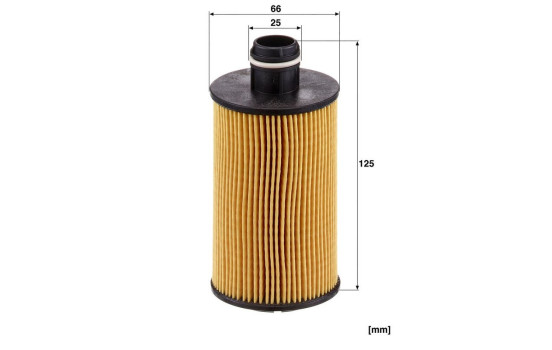 Oil Filter HU 7018 z MANN-FILTER, Image 4
