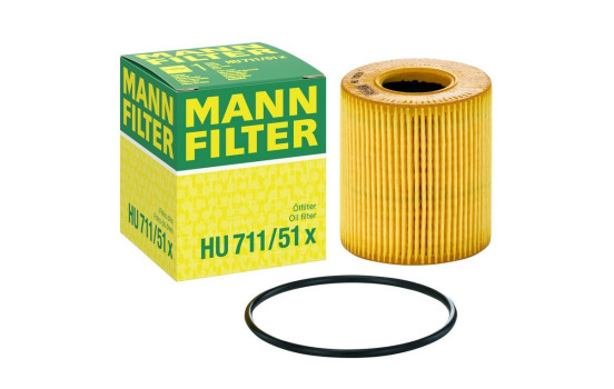 Oil Filter HU 711/51 x Mann, Image 4