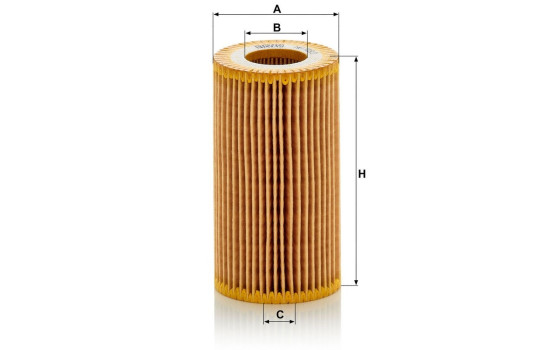 Oil Filter HU 718/1 k Mann, Image 3