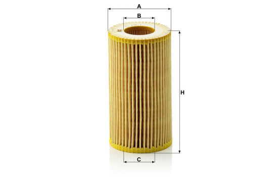 Oil Filter HU 718/1 n Mann, Image 3